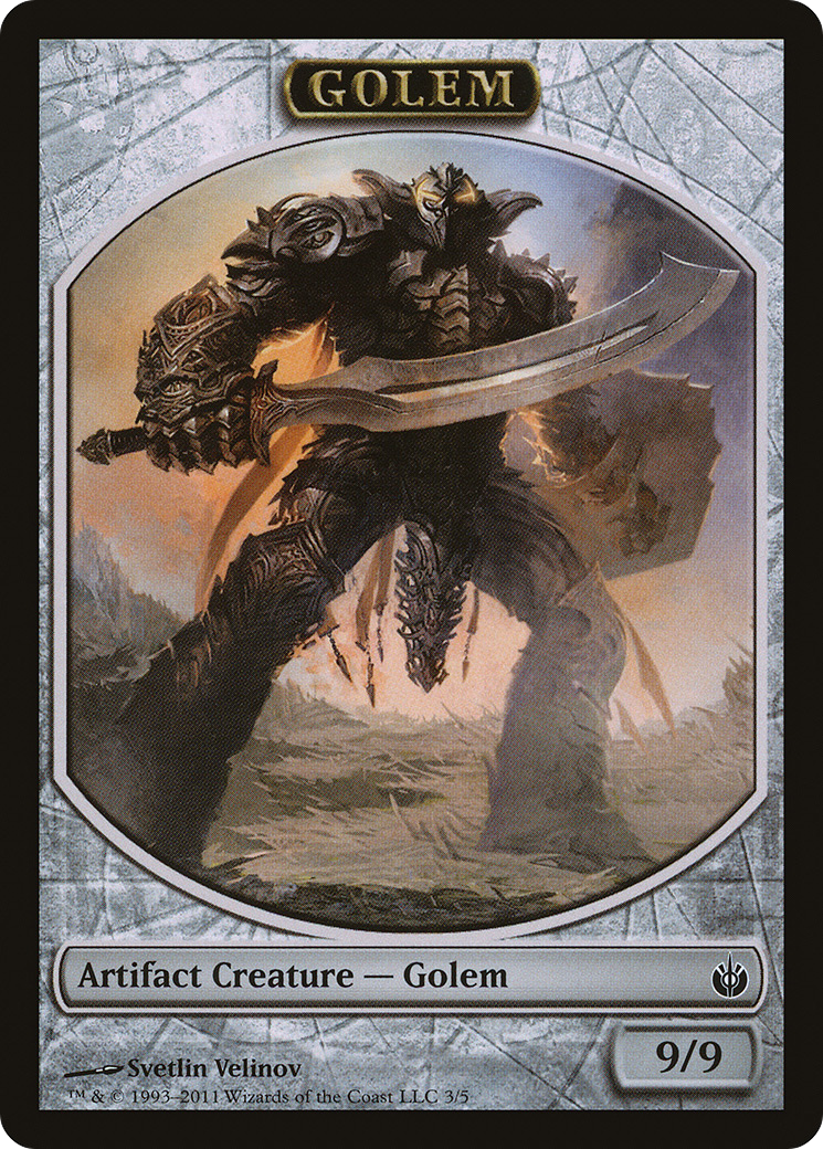 Golem Token (MBS-003) [Mirrodin Besieged Tokens]