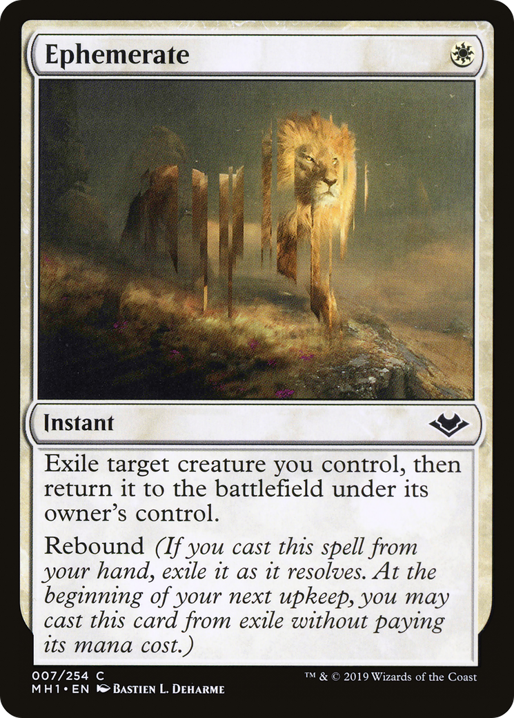 Ephemerate (MH1-007) [Modern Horizons]