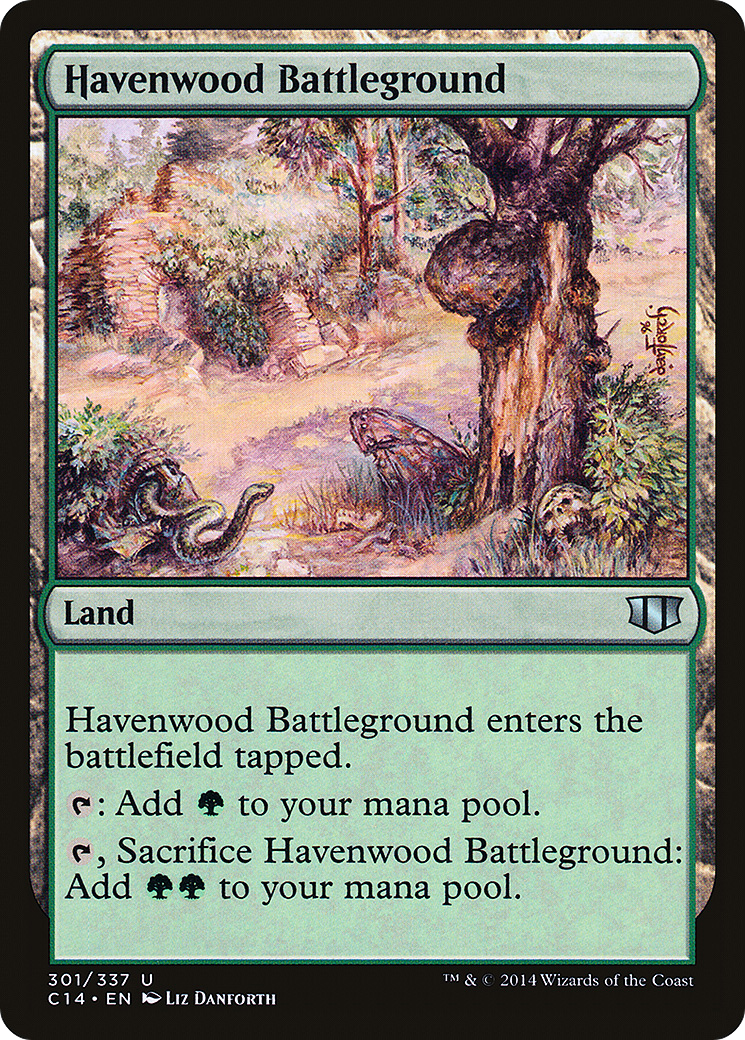 Havenwood Battleground (C14-301) [Commander 2014]
