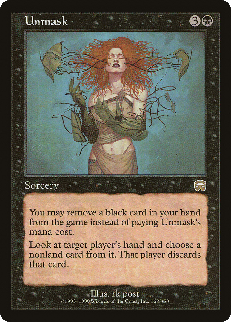 Unmask (MMQ-168) [Mercadian Masques] Foil