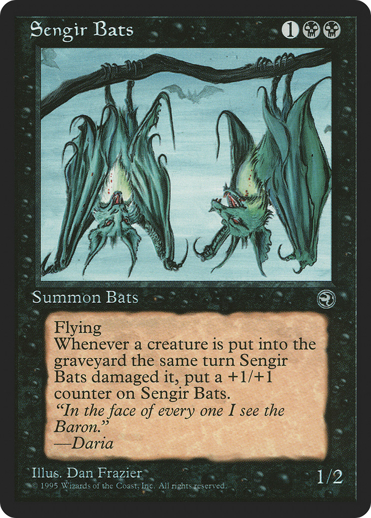 Sengir Bats (2) [Homelands]