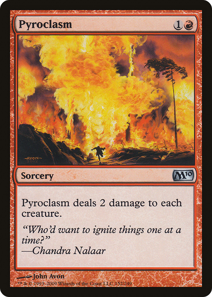 Pyroclasm (M10-152) [Magic 2010]