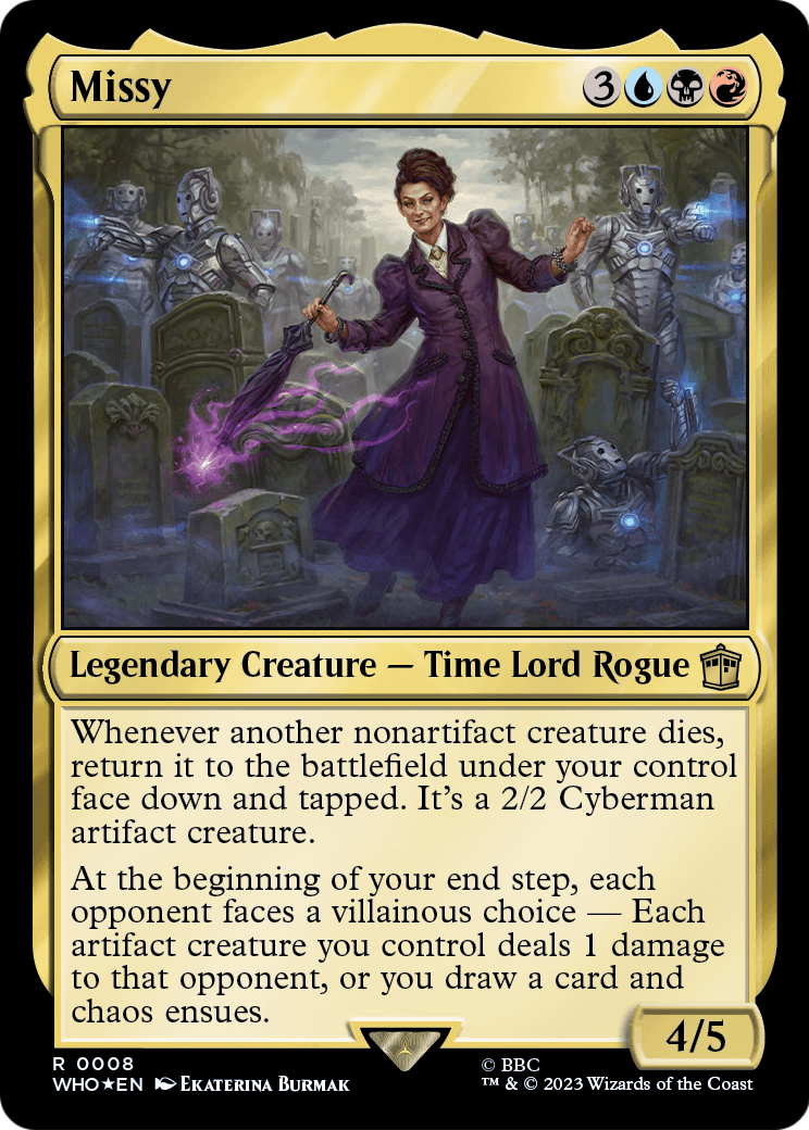 Missy - Foil [Doctor Who]