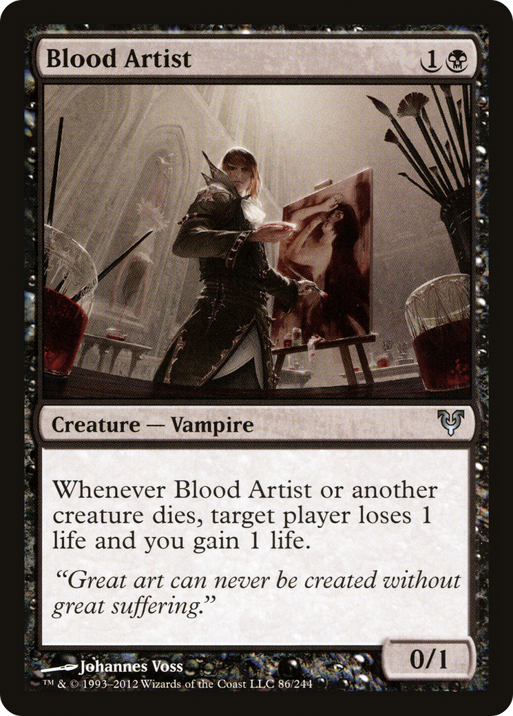 Blood Artist (AVR-086) [Avacyn Restored]