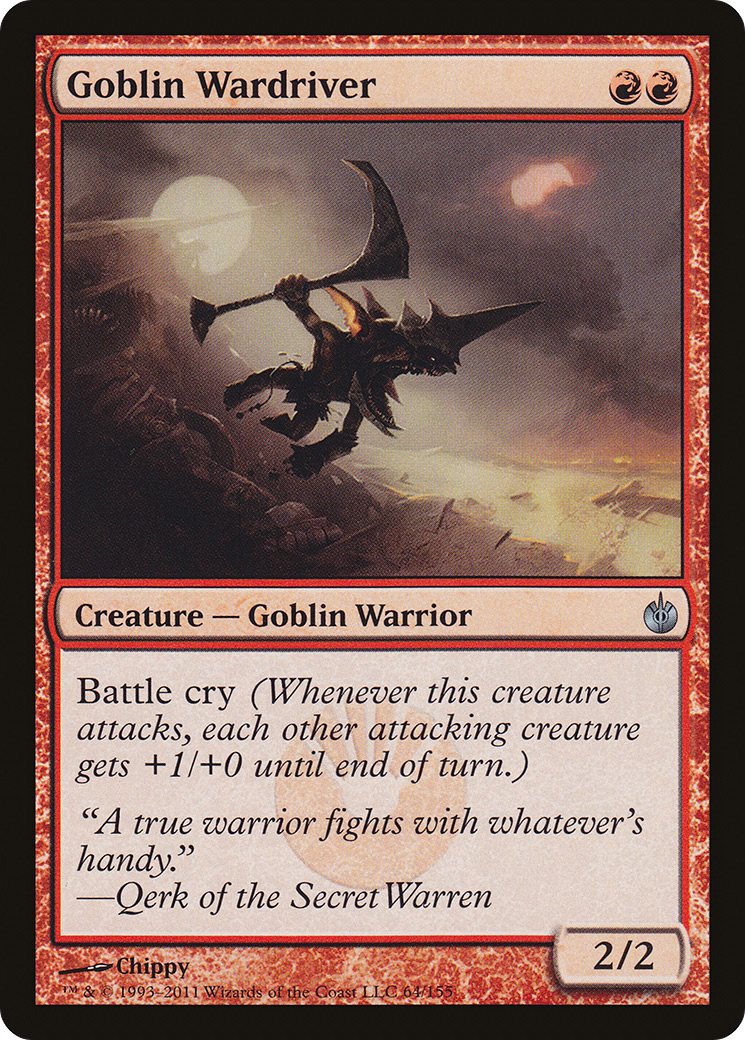 Goblin Wardriver (MBS-064) [Mirrodin Besieged]