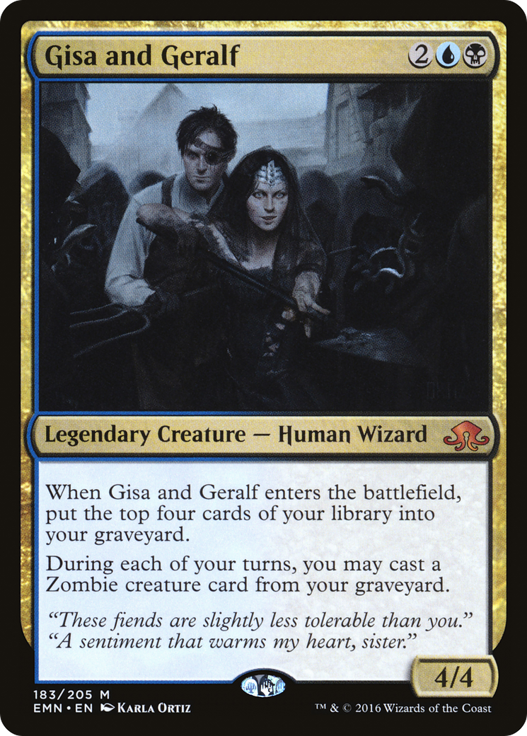 Gisa and Geralf (EMN-183) [Eldritch Moon] Foil