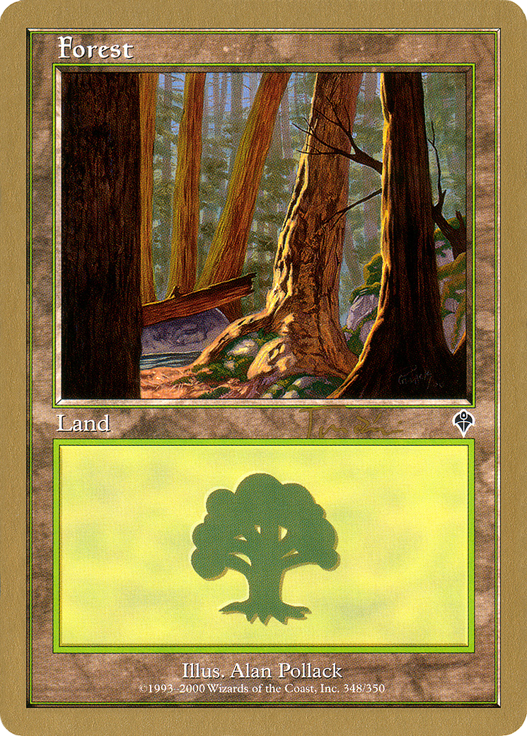 Forest (348) - 2001 Jan Tomcani (INV) [World Championship Decks 2001]