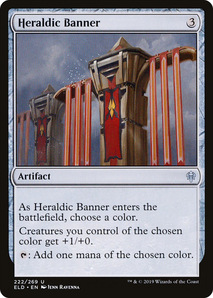 Heraldic Banner (ELD-222) [Throne of Eldraine]