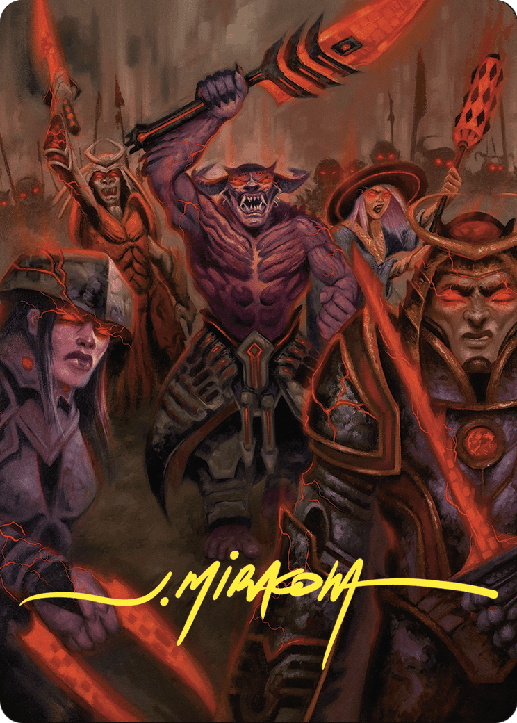 Insurrection // Insurrection (ACMM-067) (Borderless) [Commander Masters Art Series] Foil