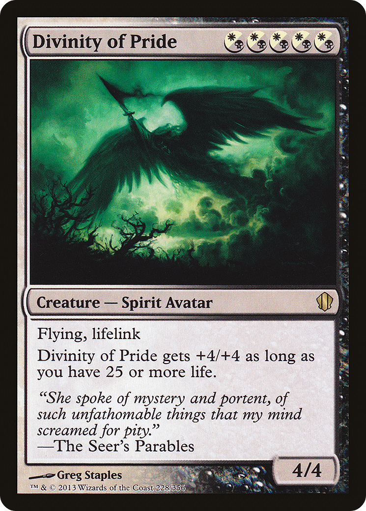 Divinity of Pride (C13-228) [Commander 2013]