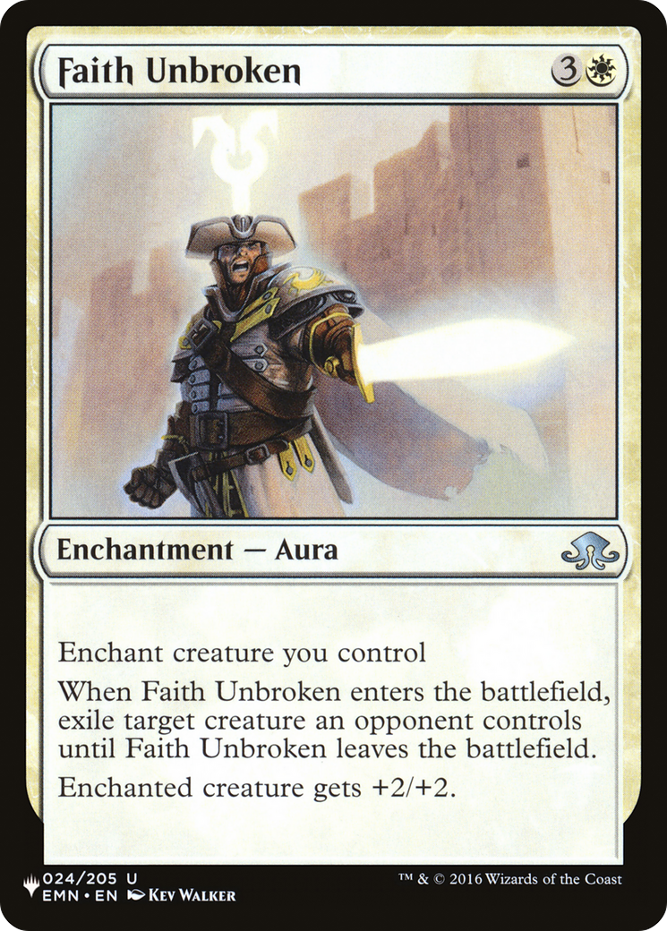 Faith Unbroken (LIST-024/205) [The List]