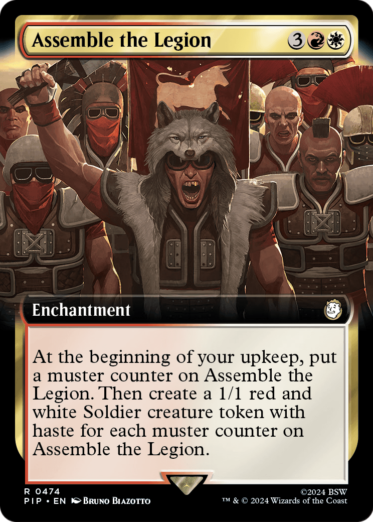 Assemble the Legion (Extended Art) (PIP-474) [Fallout]