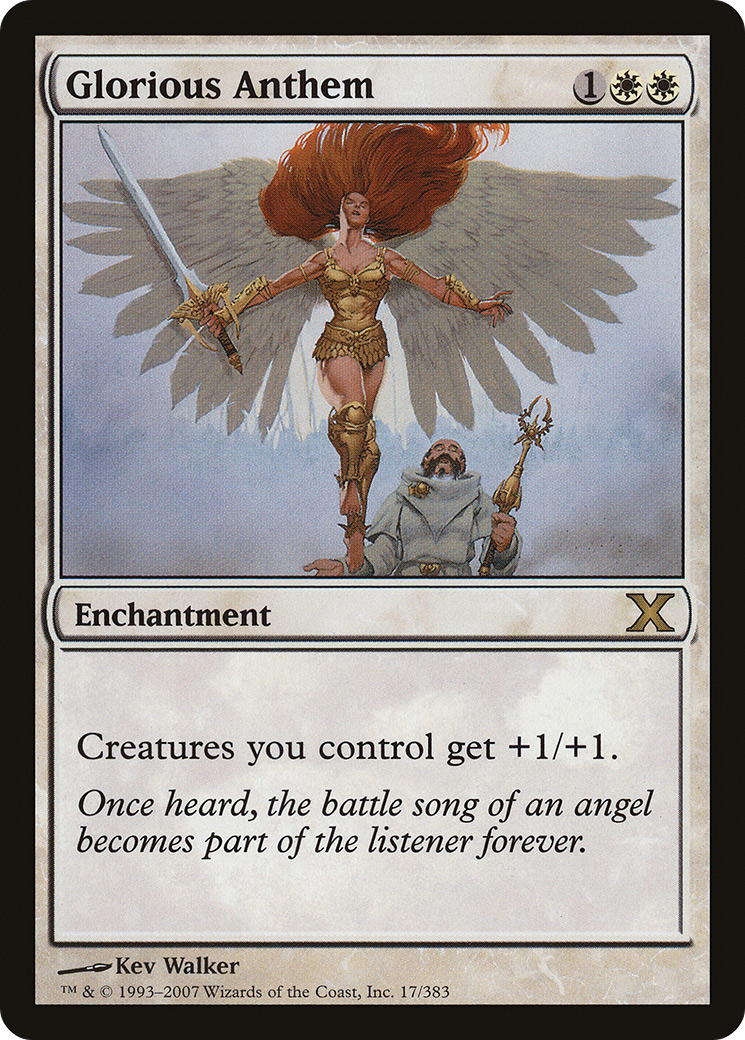 Glorious Anthem (10E-017) [Tenth Edition]