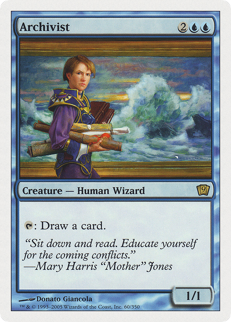 Archivist (9ED-060) [9th Edition] Foil