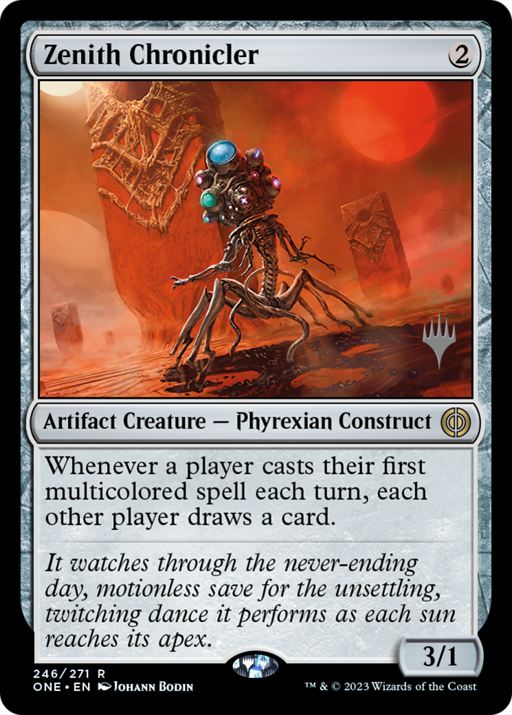 Zenith Chronicler (PPONE-246) [Promo Pack: Phyrexia: All Will Be One Promos]