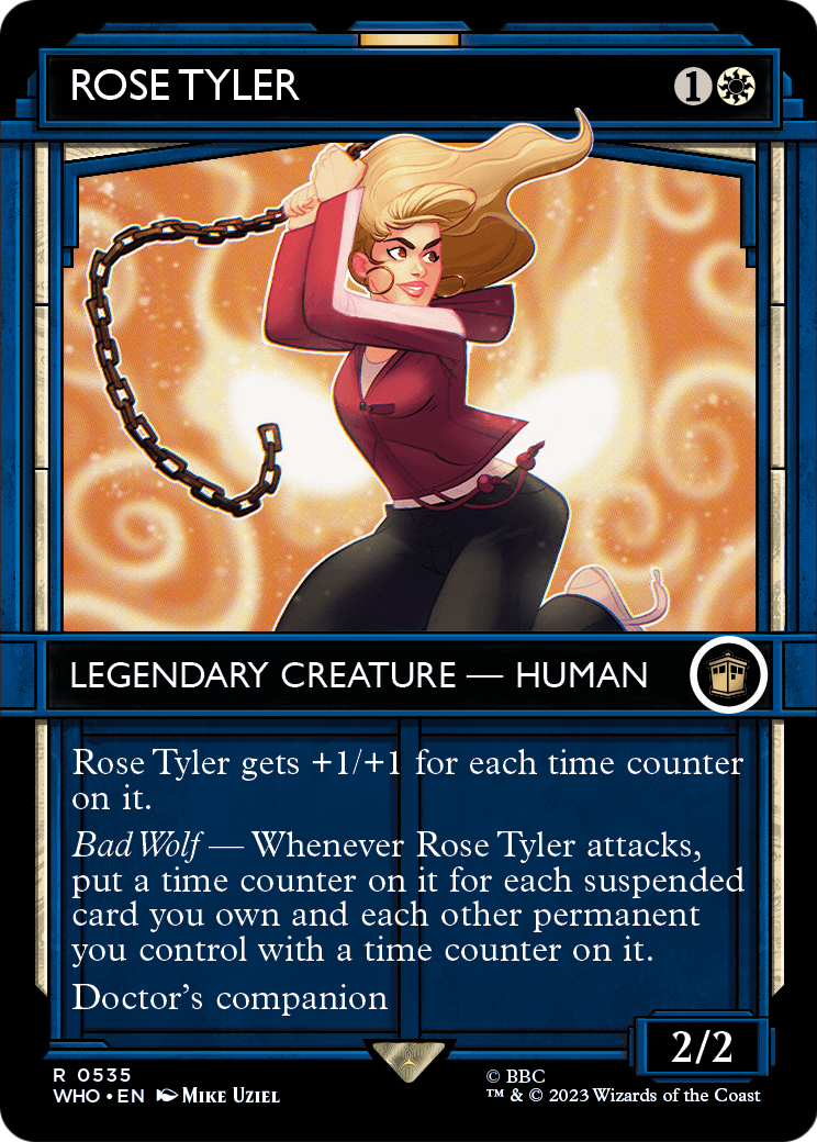 Rose Tyler (Showcase) (WHO-535) (Borderless) [Doctor Who]