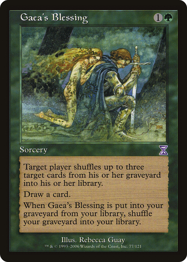 Gaea's Blessing (TSB-077) [Time Spiral Timeshifted] Foil