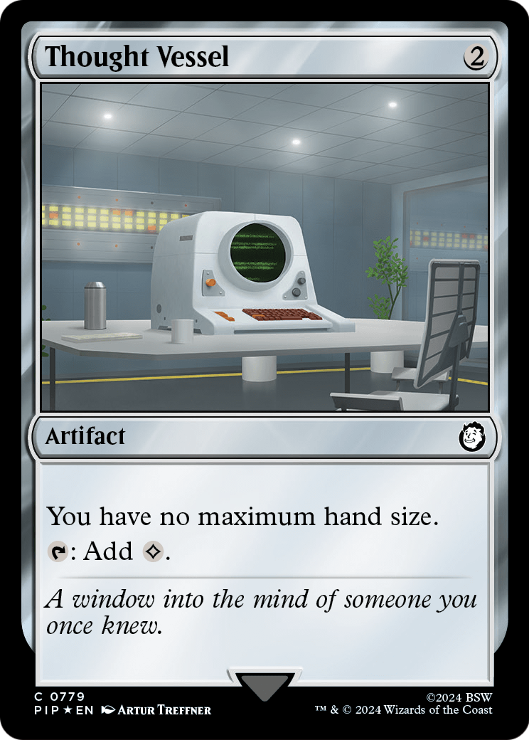 Thought Vessel (Surge Foil) (PIP-779) [Fallout] Foil