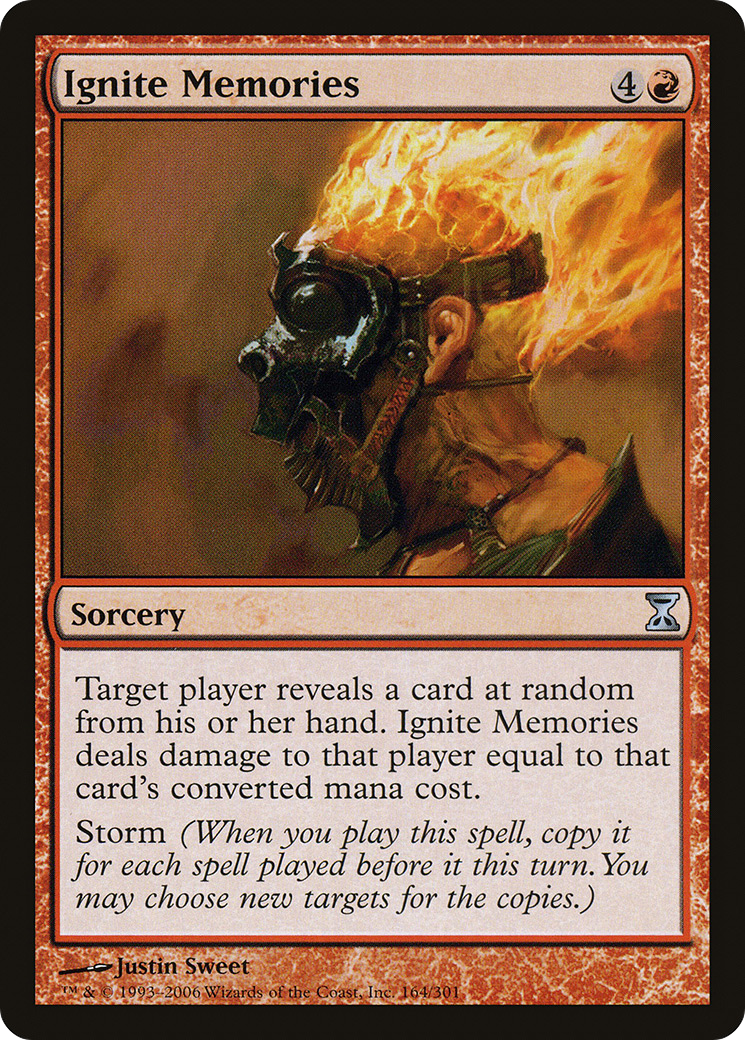 Ignite Memories (TSP-164) [Time Spiral] Foil