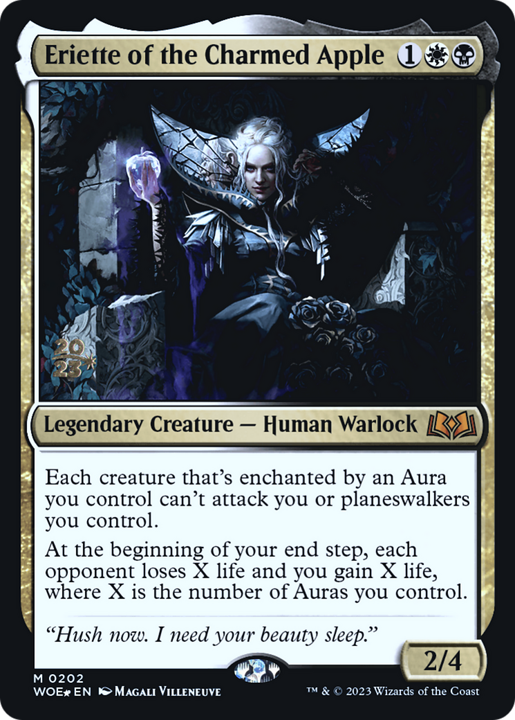 Eriette of the Charmed Apple (PRE-202) [Wilds of Eldraine Promos] Foil