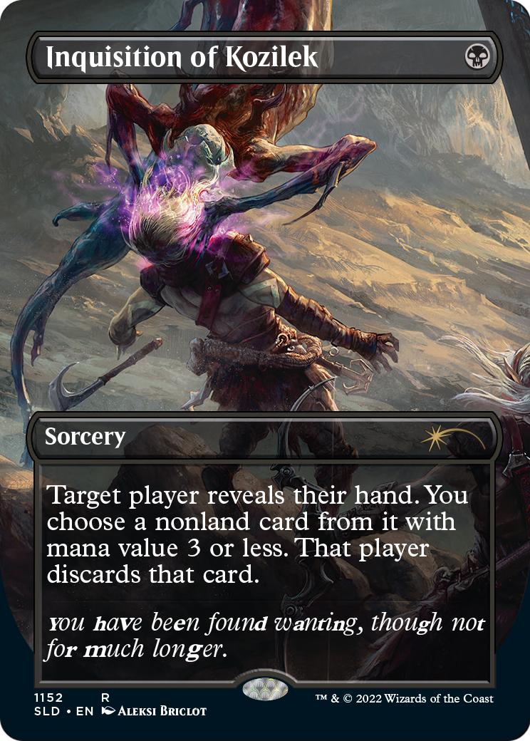 Inquisition of Kozilek (SLD-1152) (Borderless) [Secret Lair Drop]