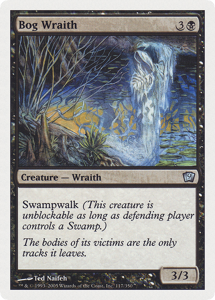 Bog Wraith (9ED-117) [9th Edition]