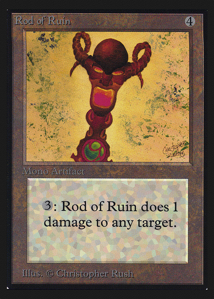 Rod of Ruin (IE) [Intl. Collectors' Edition]