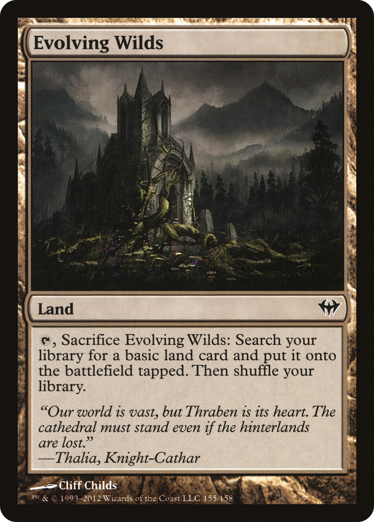 Evolving Wilds (DKA-155) [Dark Ascension]