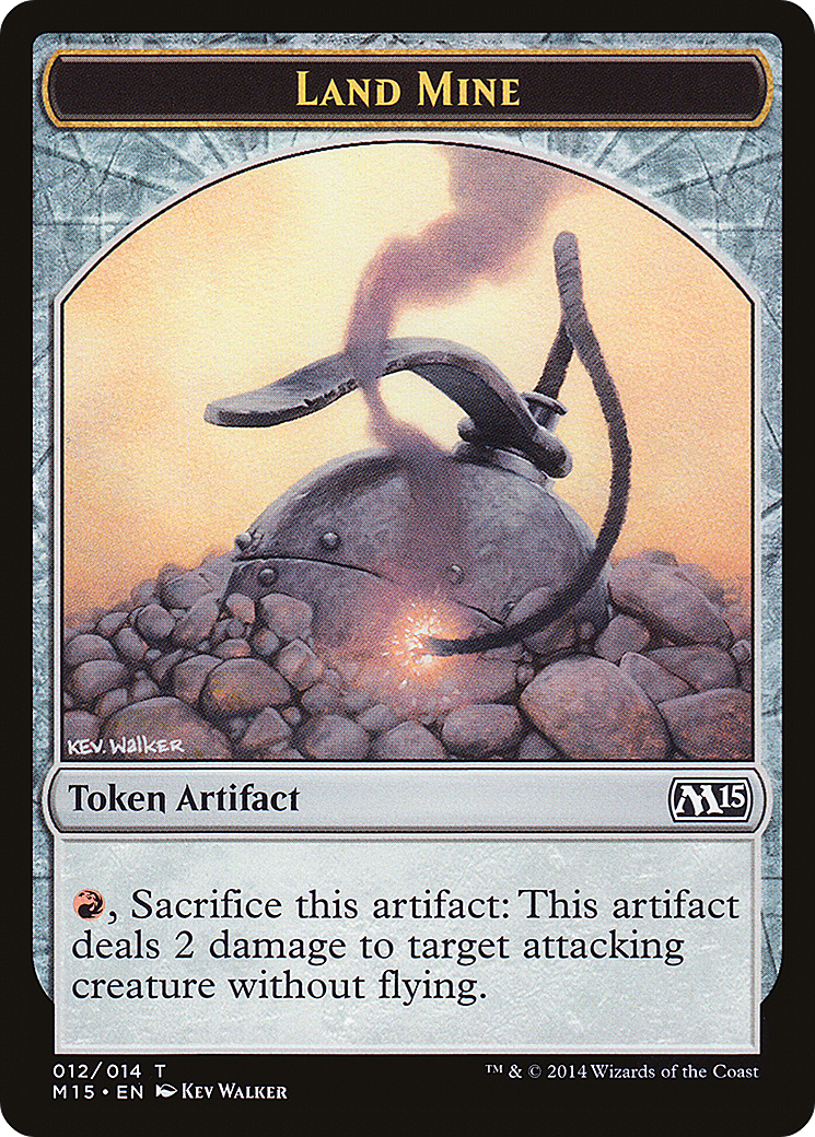 Land Mine Token (M15-012) [Magic 2015 Tokens]