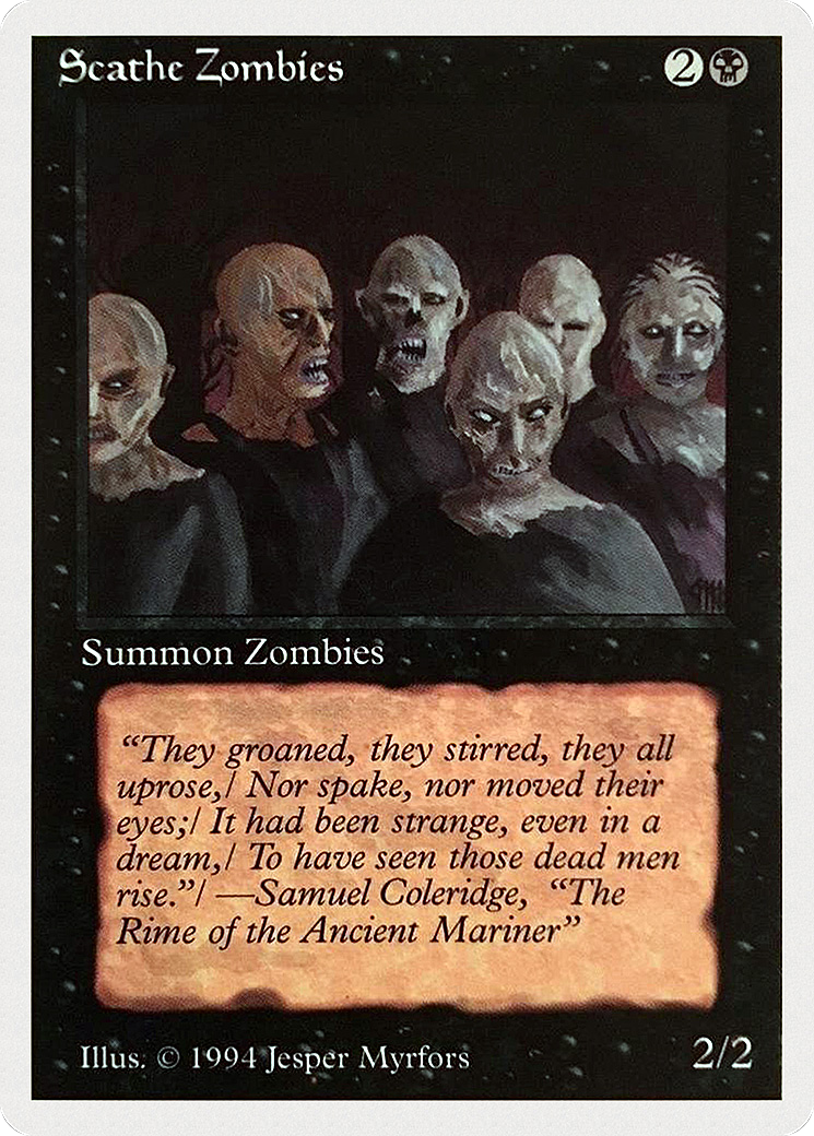 Scathe Zombies (SUM-127) [Summer Magic / Edgar]