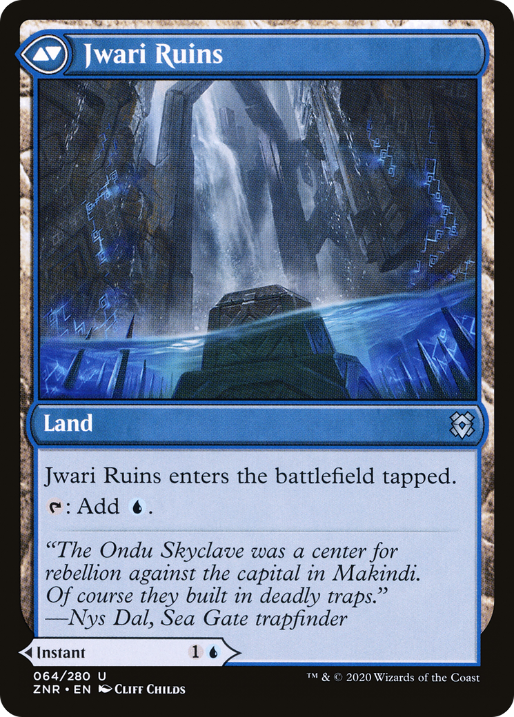 Jwari Disruption (ZNR-064) [Zendikar Rising]