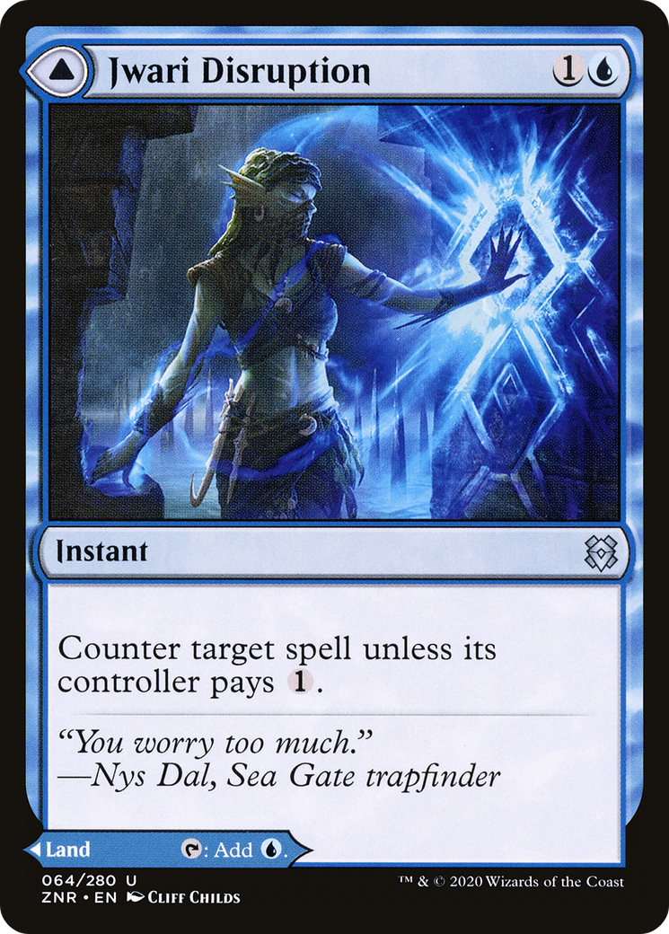 Jwari Disruption (ZNR-064) [Zendikar Rising]