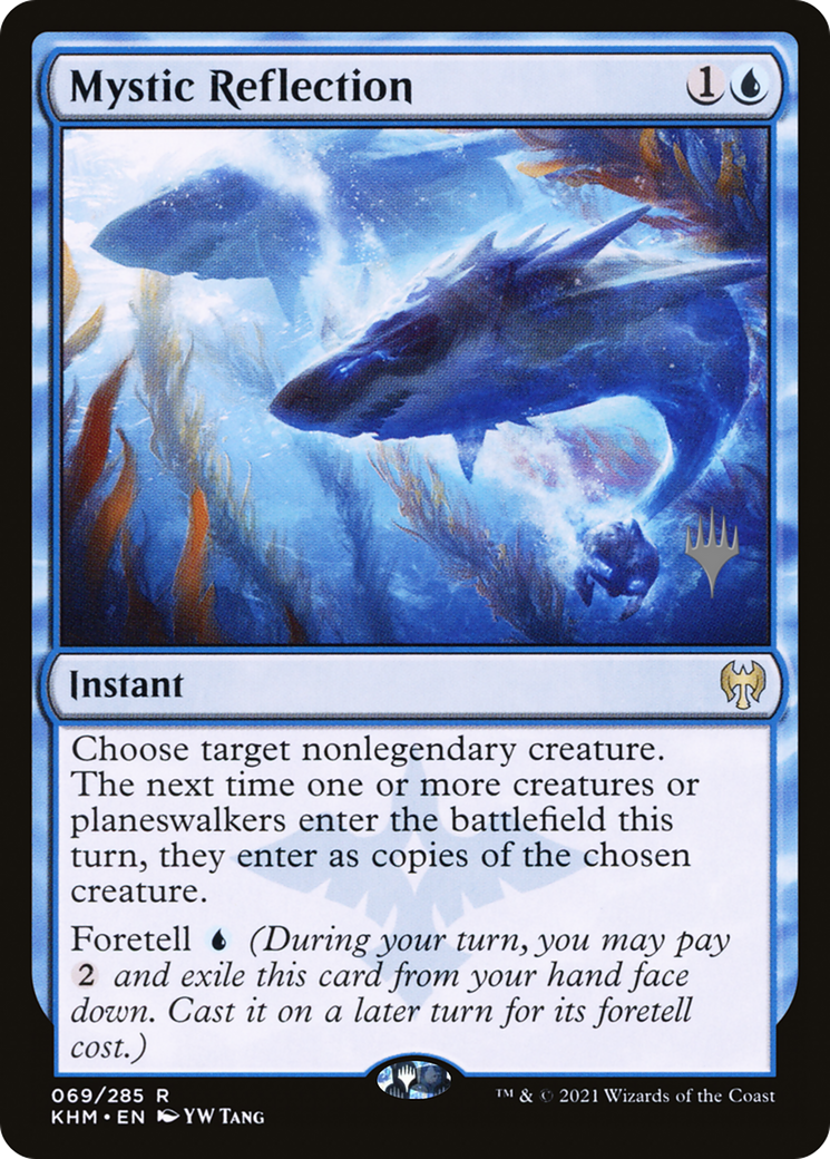 Mystic Reflection (PPKHM-069) [Promo Pack: Kaldheim Promos] Foil