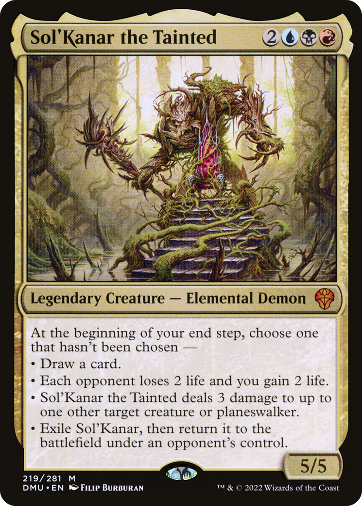 Sol'Kanar the Tainted (DMU-219) [Dominaria United]