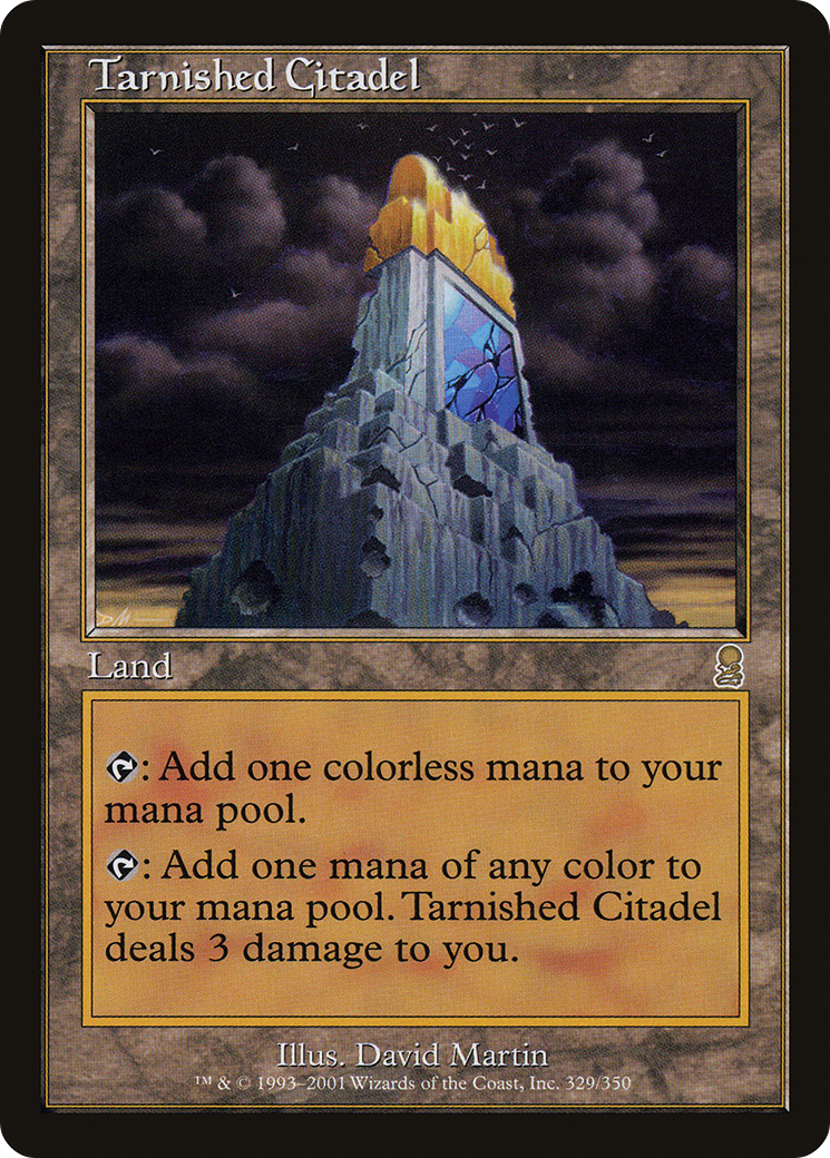 Tarnished Citadel (ODY-329) [Odyssey] Foil