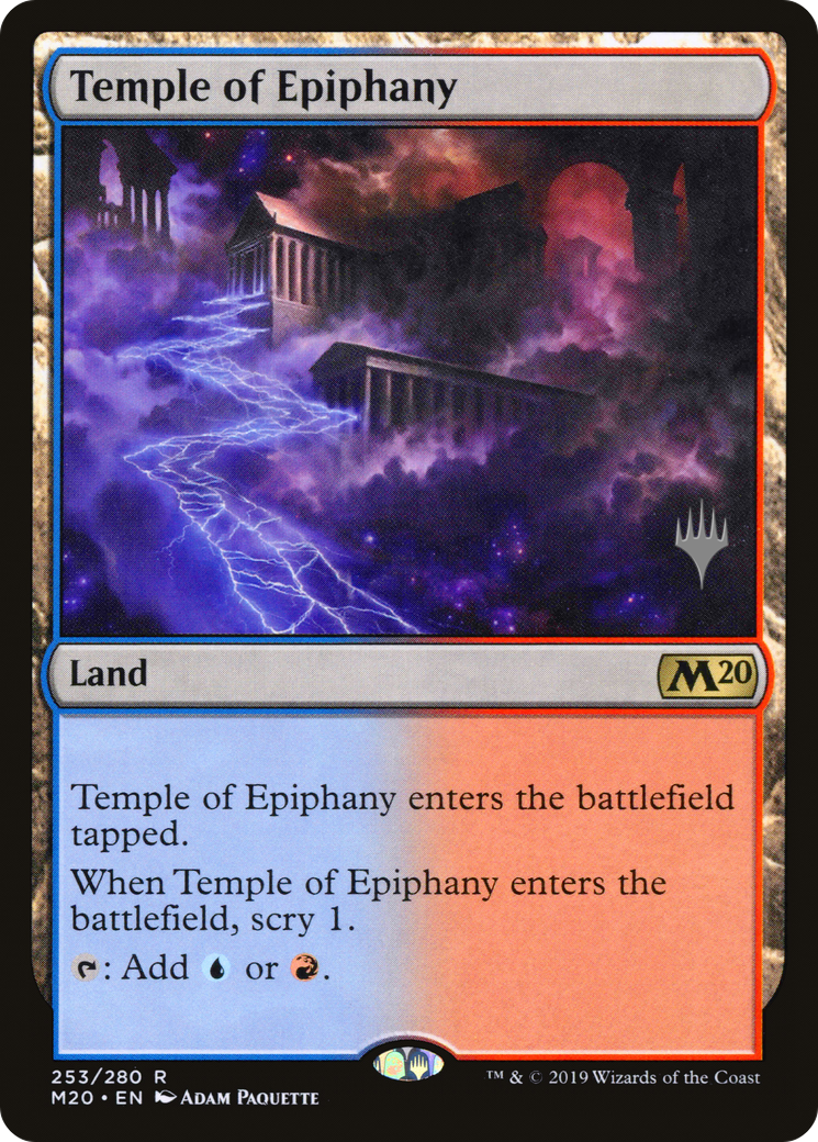 Temple of Epiphany (PPM20-253) [Promo Pack: Core Set 2020 Promos]