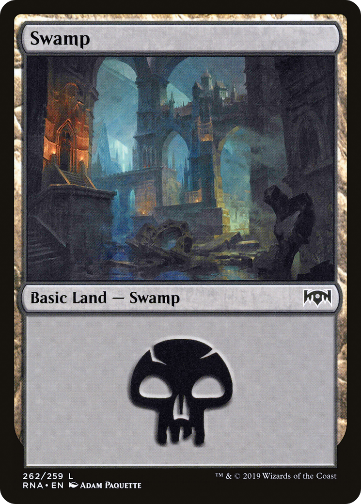 Swamp (RNA-262) [Ravnica Allegiance] Foil