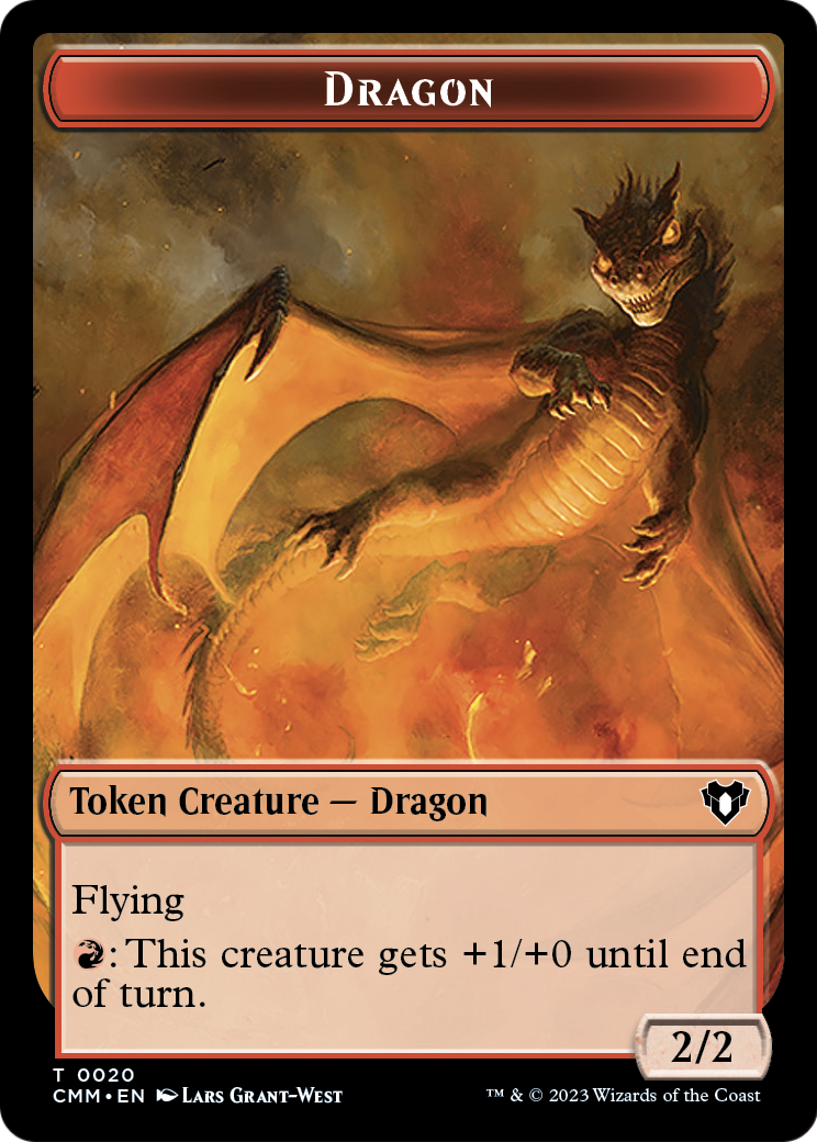 Dragon (TCMM-020) [Commander Masters Tokens]