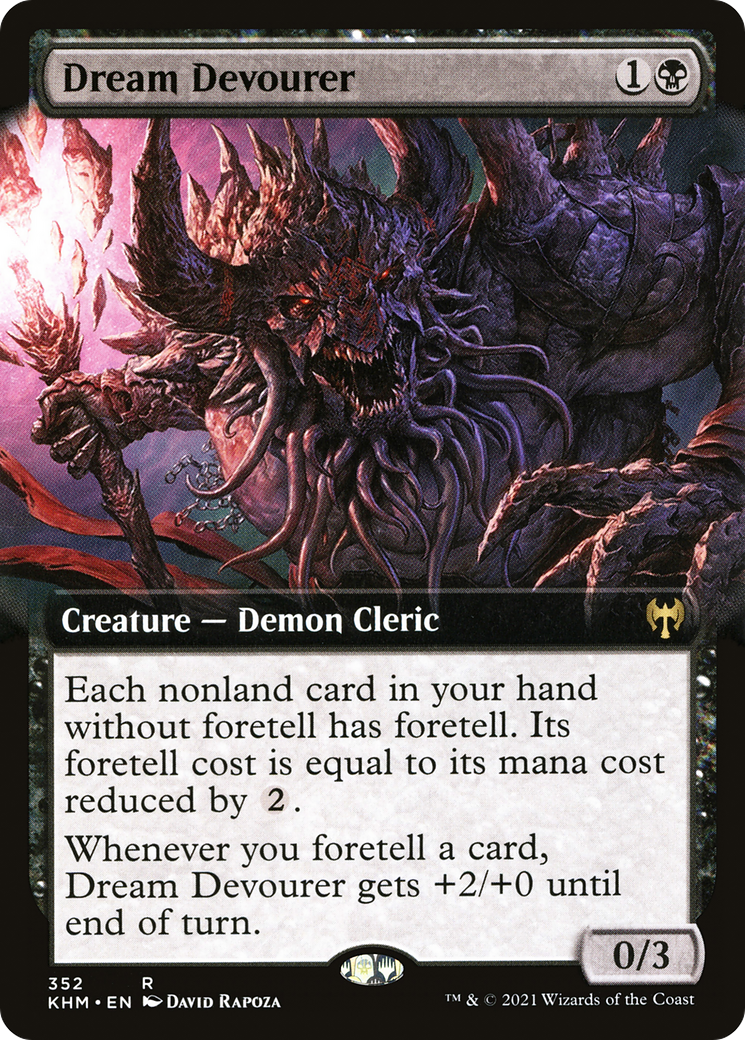 Dream Devourer (Extended Art) (KHM-352) [Kaldheim] Foil
