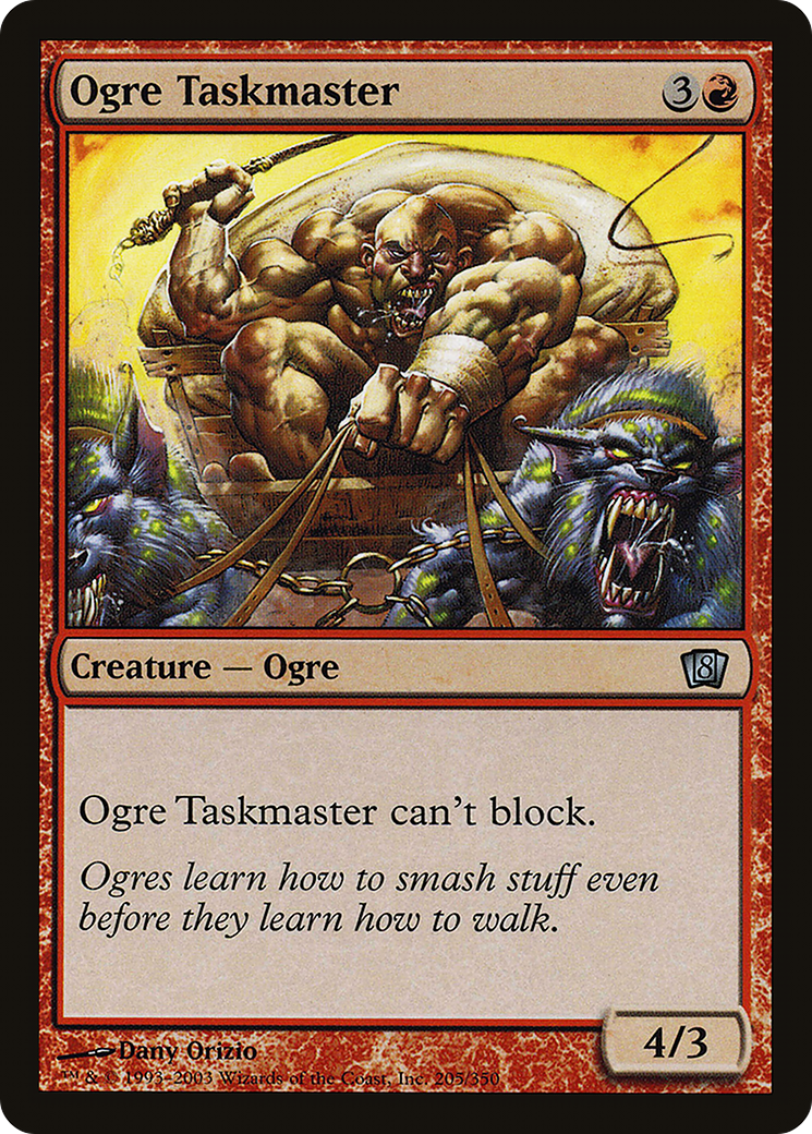 Ogre Taskmaster (8ED-205) [8th Edition]