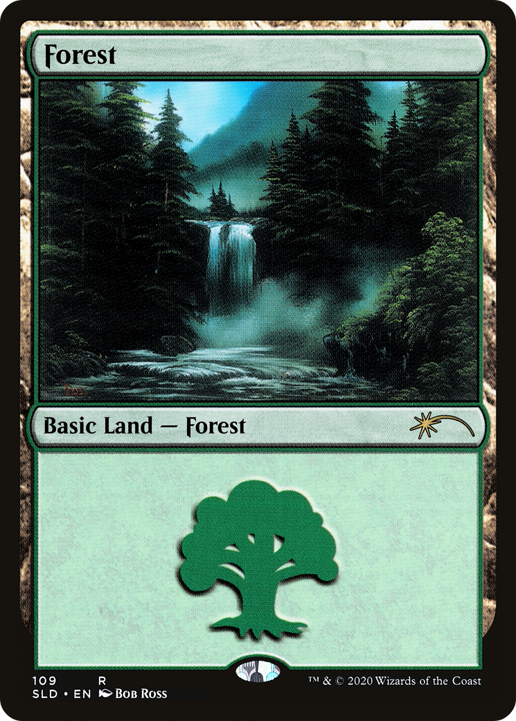 Forest (SLD-109) (Bob Ross) [Secret Lair Drop]
