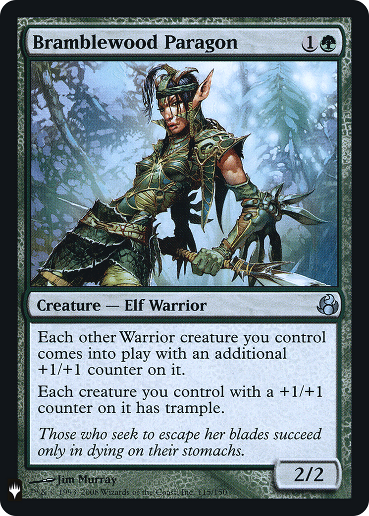 Bramblewood Paragon (LIST-115) [The List] Foil