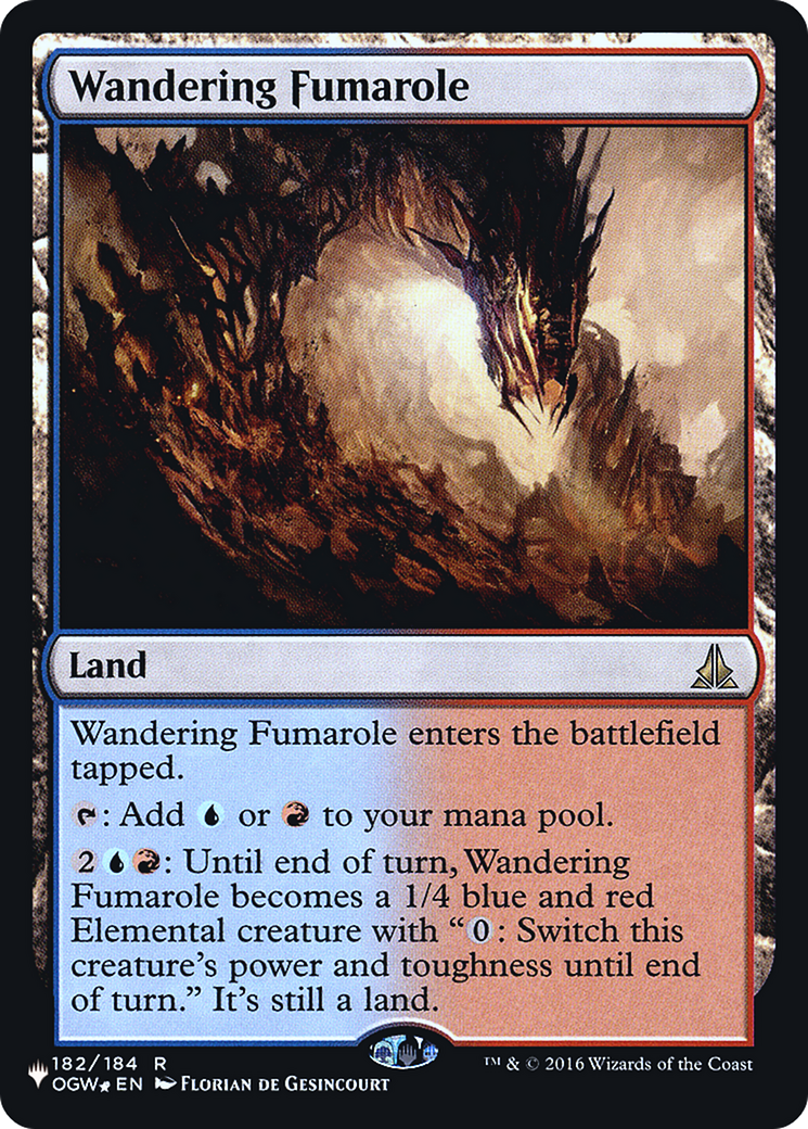 Wandering Fumarole (LIST-182) [The List] Foil