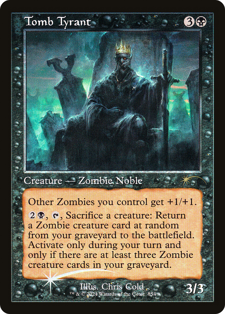 Tomb Tyrant (Retro Frame) (SLD-854) [Secret Lair Drop] Foil