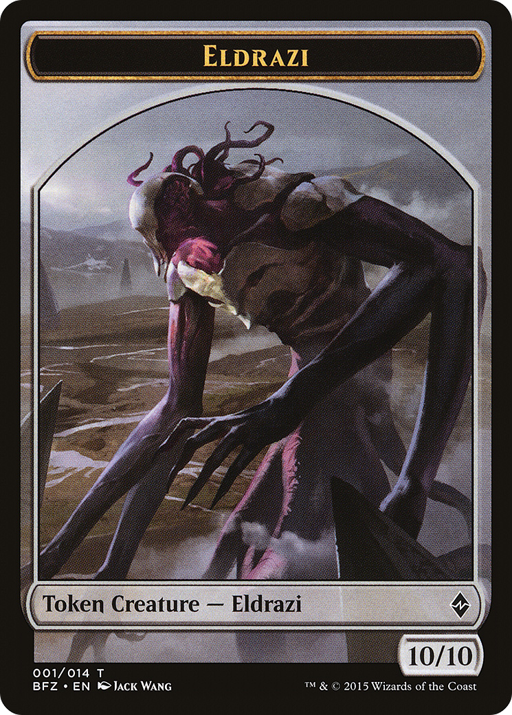 Eldrazi Token (BFZ-001) [Battle for Zendikar Tokens]