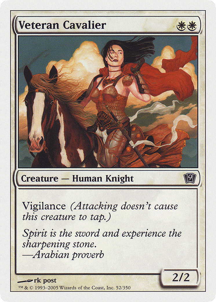 Veteran Cavalier (9ED-052) [9th Edition]