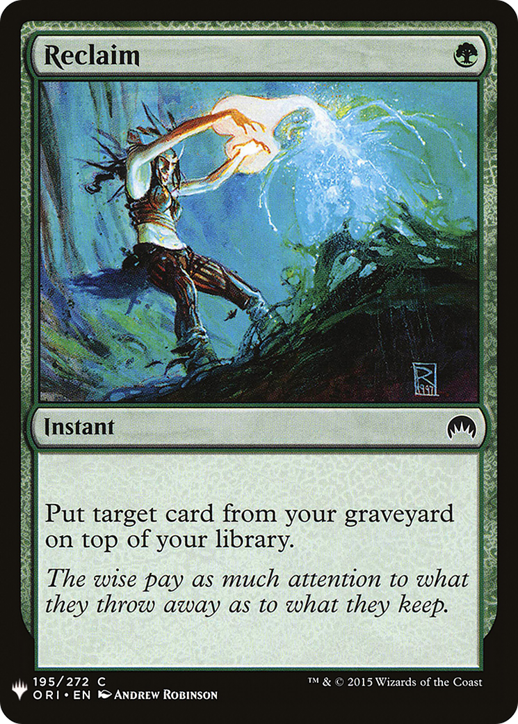Reclaim (LIST-195) [The List]