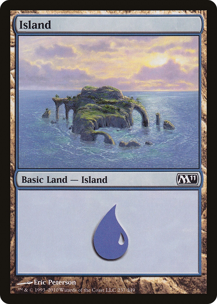 Island (M11-237) [Magic 2011]