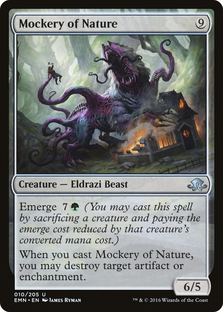 Mockery of Nature (EMN-010) [Eldritch Moon]