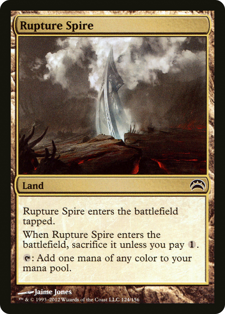 Rupture Spire (PC2-124) [Planechase 2012] Foil